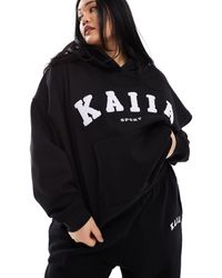 Kaiia - Plus – oversize-kapuzenpullover - Lyst