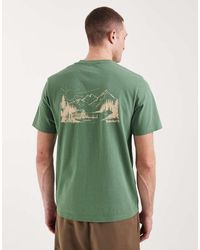 Timberland - Lake House Back Graphic Tee - Lyst