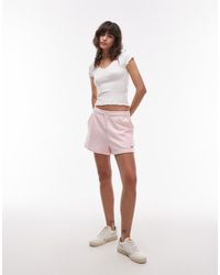 Tommy Hilfiger - Script Logo Jersey Shorts - Lyst