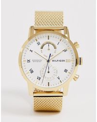 Tommy Hilfiger – 1710403 Kane – Netzarmbanduhr - Mettallic