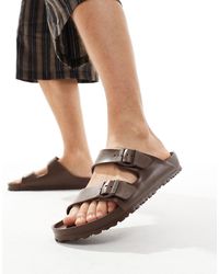 Birkenstock - Arizona - sandales avec semelle en eva - marron - Lyst