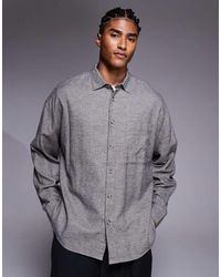 ASOS - Volume Oversized Shirt - Lyst