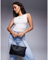 ARMANI EXCHANGE - Schoudertas Met Monogram Logo - Lyst