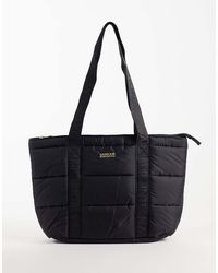 Barbour - Baffle Quilted Tote Bag - Lyst