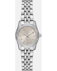 Michael Kors - Lexington Three-Hand, Stainless Steel Watch - Lyst