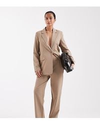 Vero Moda - Straight Leg Tailored Pants - Lyst