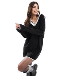 Miss Selfridge - – college-minikleid - Lyst
