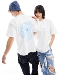 Dr. Denim - Unisex Trooper Relaxed Fit T-shirt With 'good Times Since Forever' Back Graphic Print - Lyst