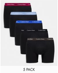 Calvin Klein - Cotton Stretch Boxer Briefs 5 Pack - Lyst