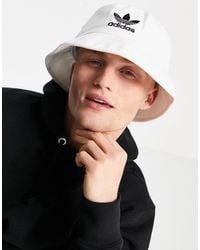 adidas Originals - Adicolor Trefoil Bucket Hat - Lyst