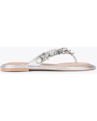 Carvela Kurt Geiger - Marina Sandal Flat Sandals - Lyst