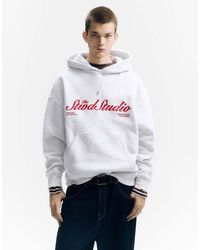 Pull&Bear - Stwd Studio Hoodie - Lyst