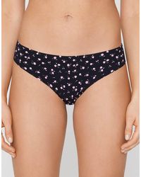 Tezenis - Laser-Cut Microfibre Brazilian Briefs - Lyst