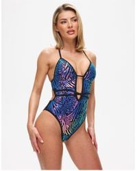 Ann Summers - Sultry Heat Sparkle Swimsuit - Lyst