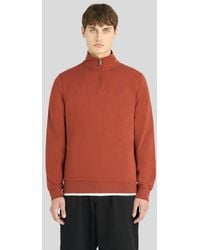 Lyle & Scott - Superfine Cotton 1/4 Zip Sweatshirt - Lyst