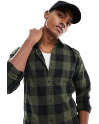 Jack & Jones - Essentials Buffalo Check Shirt - Lyst