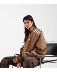 adidas Originals - Check Track Top - Lyst