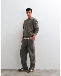 ASOS - Jogger Co-Ord Met Rechte Pijpen En Acid Wash - Lyst