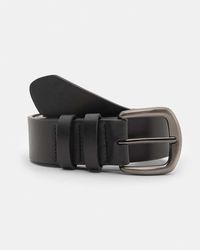 Pull&Bear - Leather-effect Belt With Double Loop - Lyst