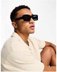 Only & Sons - Rectangle Sunglasses - Lyst