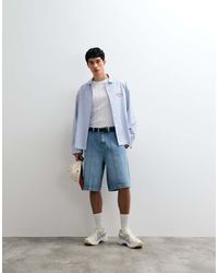 ASOS - Losse Jorts Met Langere Lengte - Lyst
