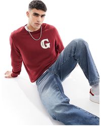 GANT - Applique G Logo Sweatshirt - Lyst