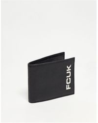 French Connection - Fcuk Leather Wallet With Large Logo - Lyst