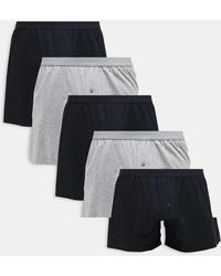 ASOS - 5 Pack Boxers - Lyst