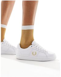 Fred Perry - Leather Sneakers - Lyst