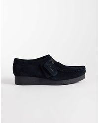Clarks - Wallabee evo schuhe aus em wildleder - Lyst