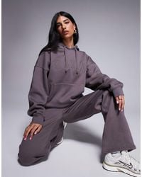 Kaiia - – oversize-kapuzenpullover mit hohem baumwollanteil - Lyst