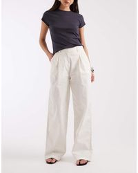 Tommy Hilfiger - Wide Leg Chino Pants - Lyst