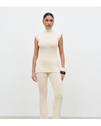 Pretty Lavish - Knitted Trouser Co-ord - Lyst