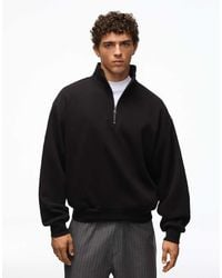 Bershka - Half-zip Sweatshirt - Lyst