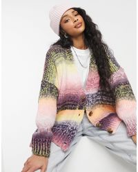cardigan multicolor stradivarius