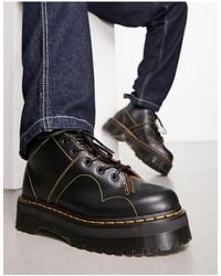 Dr. Martens - Church Quad 5 Eye Boots Vintage Smooth Leather - Lyst