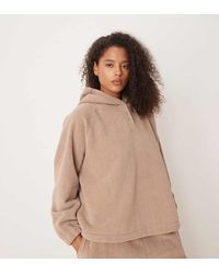 ASOS - Asos Design Curve Lounge Microfleece Hoodie - Lyst