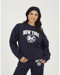 Brave Soul - Crew Neck Embroidered Sweatshirt - Lyst