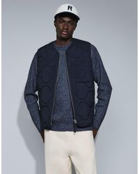 ARKET - Quilted Gilet With Zip Front - Lyst