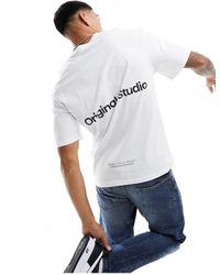 Jack & Jones - Oversize T-shirt With Originals Back Print - Lyst