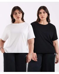 ONLY - 2-pack T-shirt - Lyst