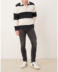 Mango - Vaqueros Lavado De Corte Slim De Tejido 100% Algodón Jude De - Lyst