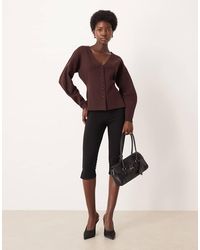 Jdy - Fitted Knitted Cardigan - Lyst
