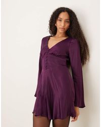 Nobody's Child - Stella Long Sleeve Mini Dress - Lyst