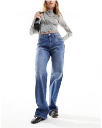 Noisy May - Yolanda - jeans ampi lavaggio medio - Lyst
