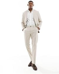 SELECTED - Slim Fit Suit Trouser - Lyst