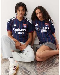 adidas Originals - Adidas Football Olympique Lyonnais 25/26 Away Jersey - Lyst