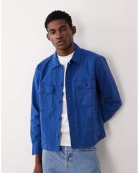 Abercrombie & Fitch - Workwear Denim Overshirt - Lyst