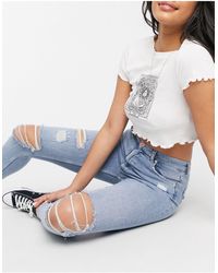 Bershka Skinny jeans for Women | Online Sale up to 60% off | Lyst