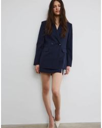 Stradivarius - Striped Fitted Blazer - Lyst